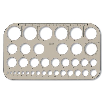 Sablon special cercuri Koh-I-Noor, 320 x 175mm Sablon special cercuri Koh-I-Noor, 320 x 175mm