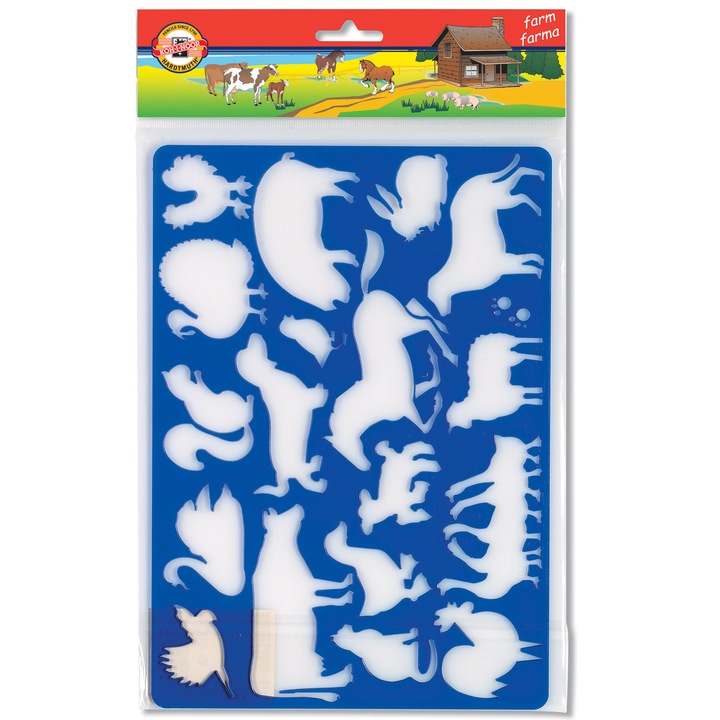 Шаблон Koh-I-Noor, 18 животни