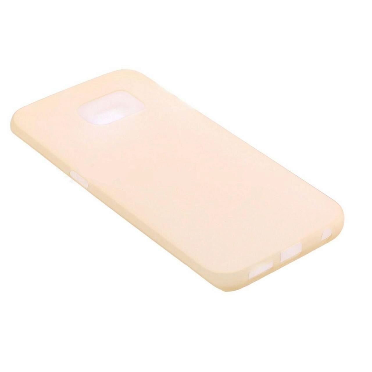 Husa i-berry 0,3mm Ultra Slim Pentru Samsung Galaxy S7 Edge Auriu