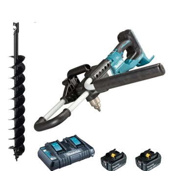 Foreza de pamant brushless Li-Ion, 2x18V, 5Ah Foreza de pamant brushless Li-Ion, 2x18V, 5Ah