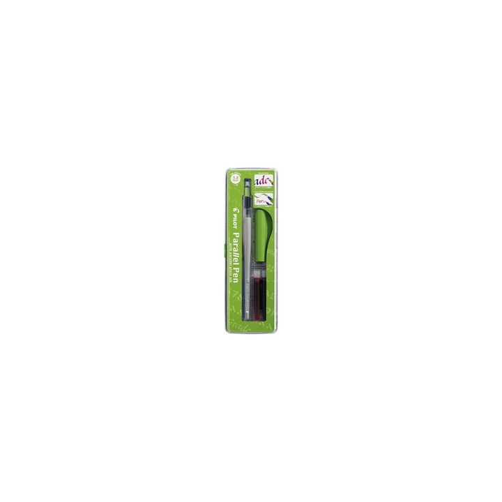 Pilot Parallel Pen 0,5-3,8mm, zöld kupakos, töltőtoll