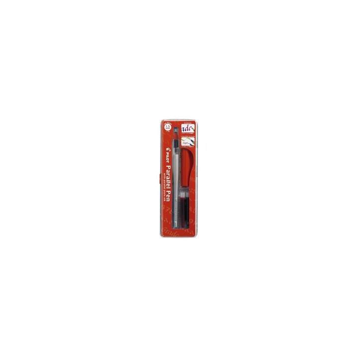 Pilot Parallel Pen 0,1-1,5mm, piros kupakos, töltőtoll