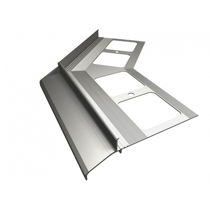 Profil coltar exterior LEVEL PLUS, 135 °, Nz100/135 K30, RAL 7024, Argintiu