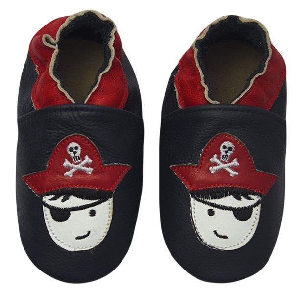 Botosei Rose et Chocolat din piele Captain Hook Navy
