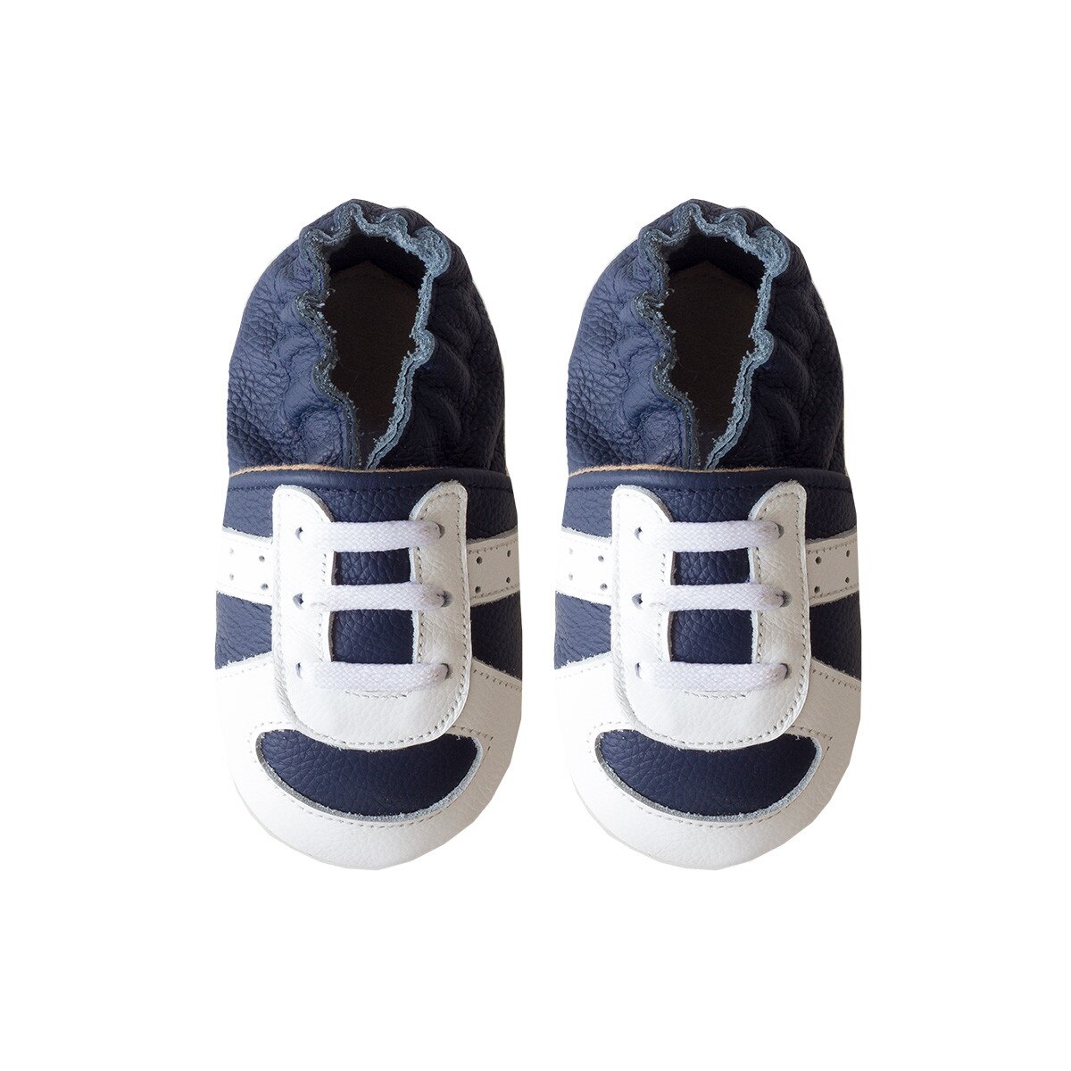 Botosei Rose et Chocolat din piele Runner Navy