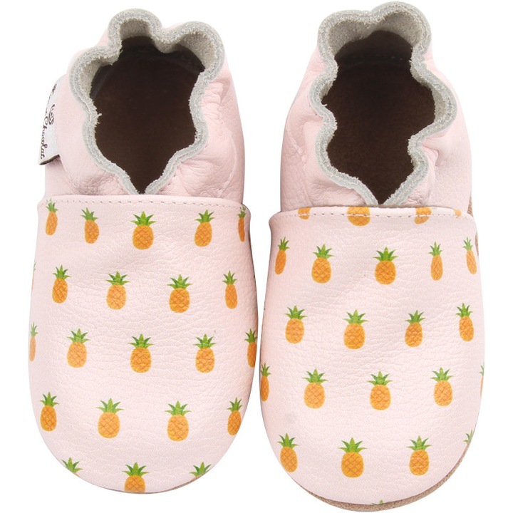 Botosei Rose et Chocolat din piele Pineapple