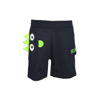 Pantaloni scurti pentru baieti Happy House WB-2810N1, Negru 51481 Pantaloni scurti pentru baieti Happy House WB-2810N1, Negru 51481
