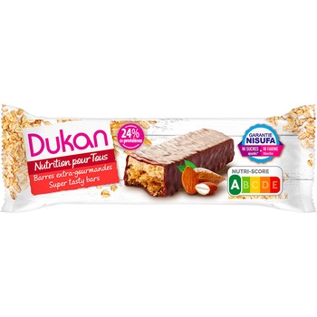 Baton din tarate de ovaz si migdale, fara zahar, dieta Dukan, 36g Baton din tarate de ovaz si migdale, fara zahar, dieta Dukan, 36g