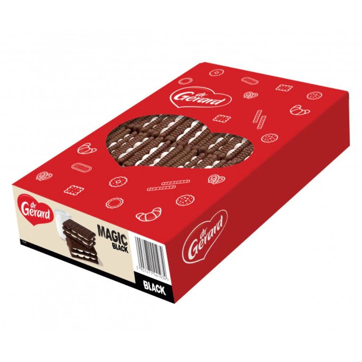 Dr Gerard Magic Black keksz, 900 g