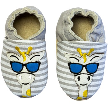 Botosei Rose et Chocolat din piele Giraffe SHADEZ Stripes Botosei Rose et Chocolat din piele Giraffe SHADEZ Stripes