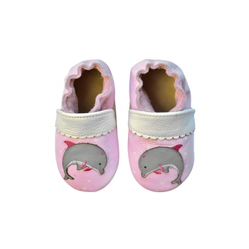 Botosei Rose et Chocolat din piele Dolphin Hearts Botosei Rose et Chocolat din piele Dolphin Hearts