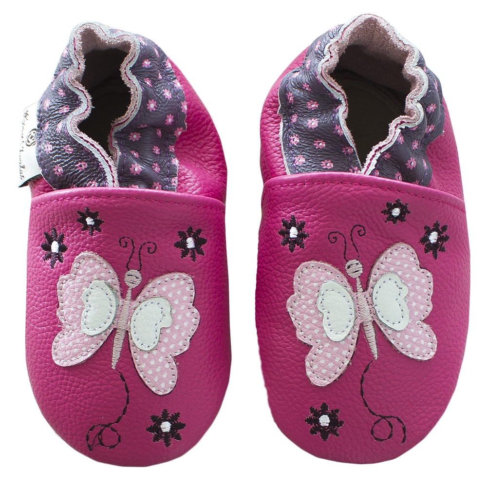 Botosei Rose et Chocolat din piele Butterfly