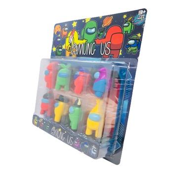 Kit de 8 figurine Tip Among Us. multicolor, +3 Ani, Shop Like A Pro® Kit de 8 figurine Tip Among Us. multicolor, +3 Ani, Shop Like A Pro®