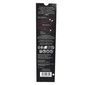 Cutit inox utilitar Sambonet, 23 cm, Negru Cutit inox utilitar Sambonet, 23 cm, Negru
