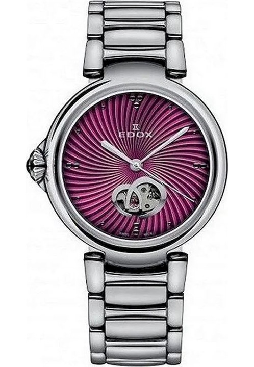 Ceas de dama Edox 85025 3M ROIN, Analog, Otel inoxidabil, 5 ATM, Argintiu