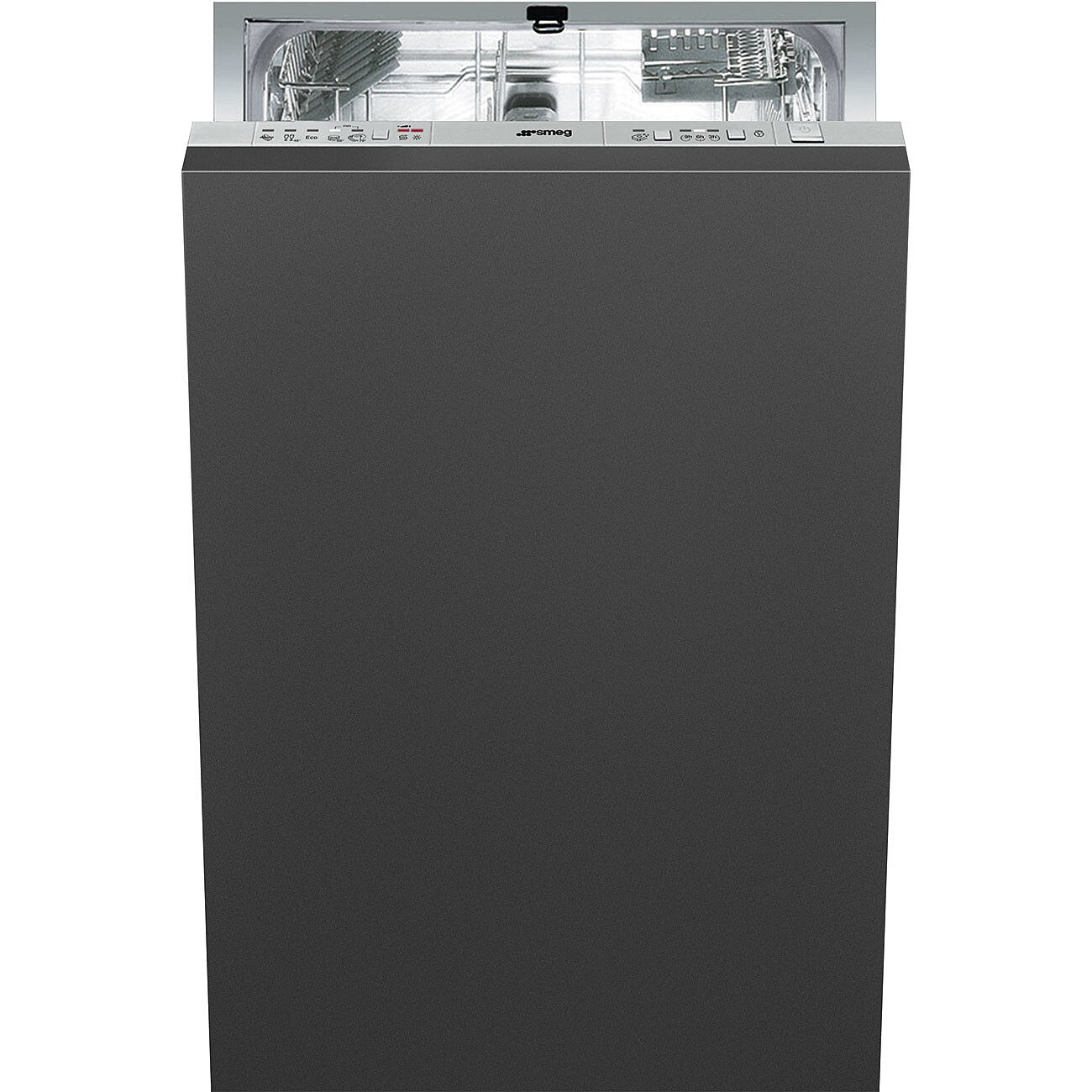 Masina de spalat vase incorporabila Smeg STA4507IN, negru