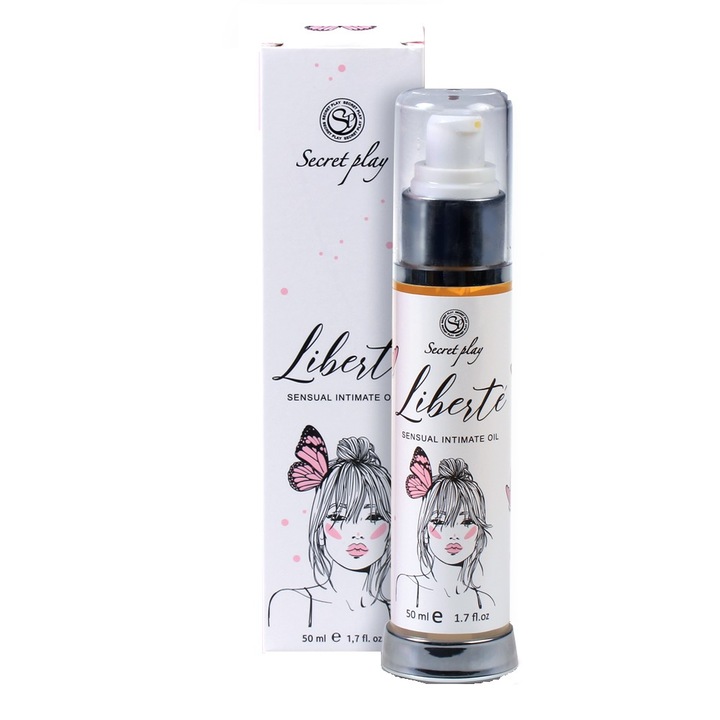 Ulei intim lubrifiant Secret Play, Liberte, 50 ml