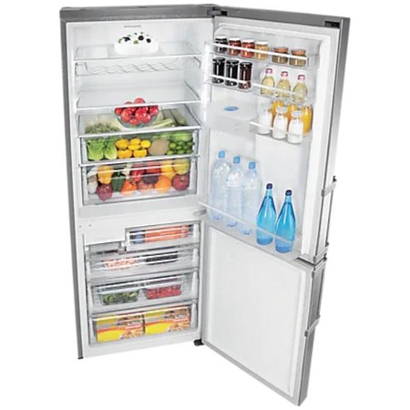 Combina frigorifica Samsung RL436EFBASL/EO, 458l, No Frost, All Around Cooling, Digital Inverter, Clasa E, H 185 cm, Inox