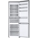 Combina frigorifica Samsung Bespoke RB38A7B5312/EF, 387l, Full No Frost, Twin & Metal Cooling, Cool Select+, Digital Inverter, Clasa C, H 203 cm, Sticla alba
