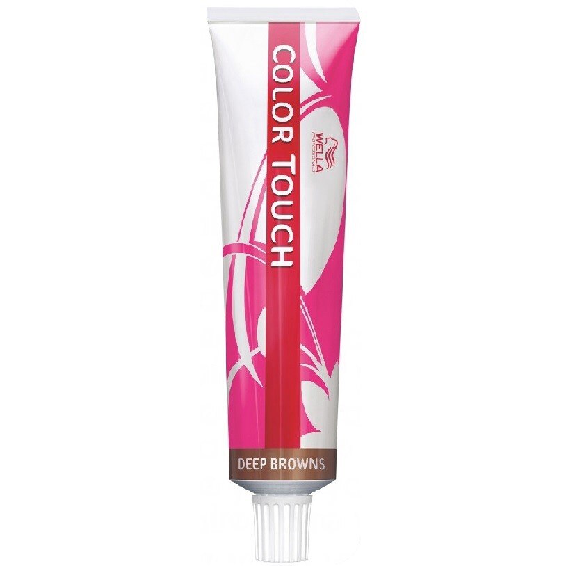 Vopsea semipermanenta Wella Professionals Color Touch 4/71, Castaniu Mediu Maro Cenusiu, 60ml