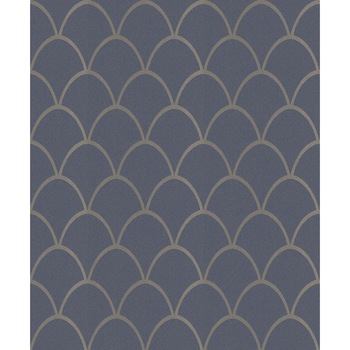 Tapet decorativ modern texturat model geometric cu sclipici fin 32723 0.53m x 10m Tapet decorativ modern texturat model geometric cu sclipici fin 32723 0.53m x 10m