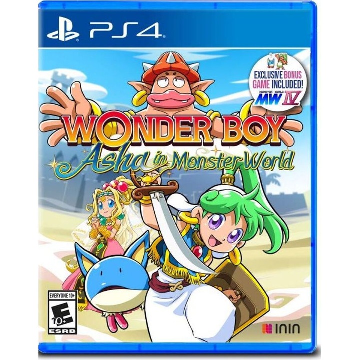 Wonder Boy: Asha In Monster World PlayStation 4 Játékszoftver