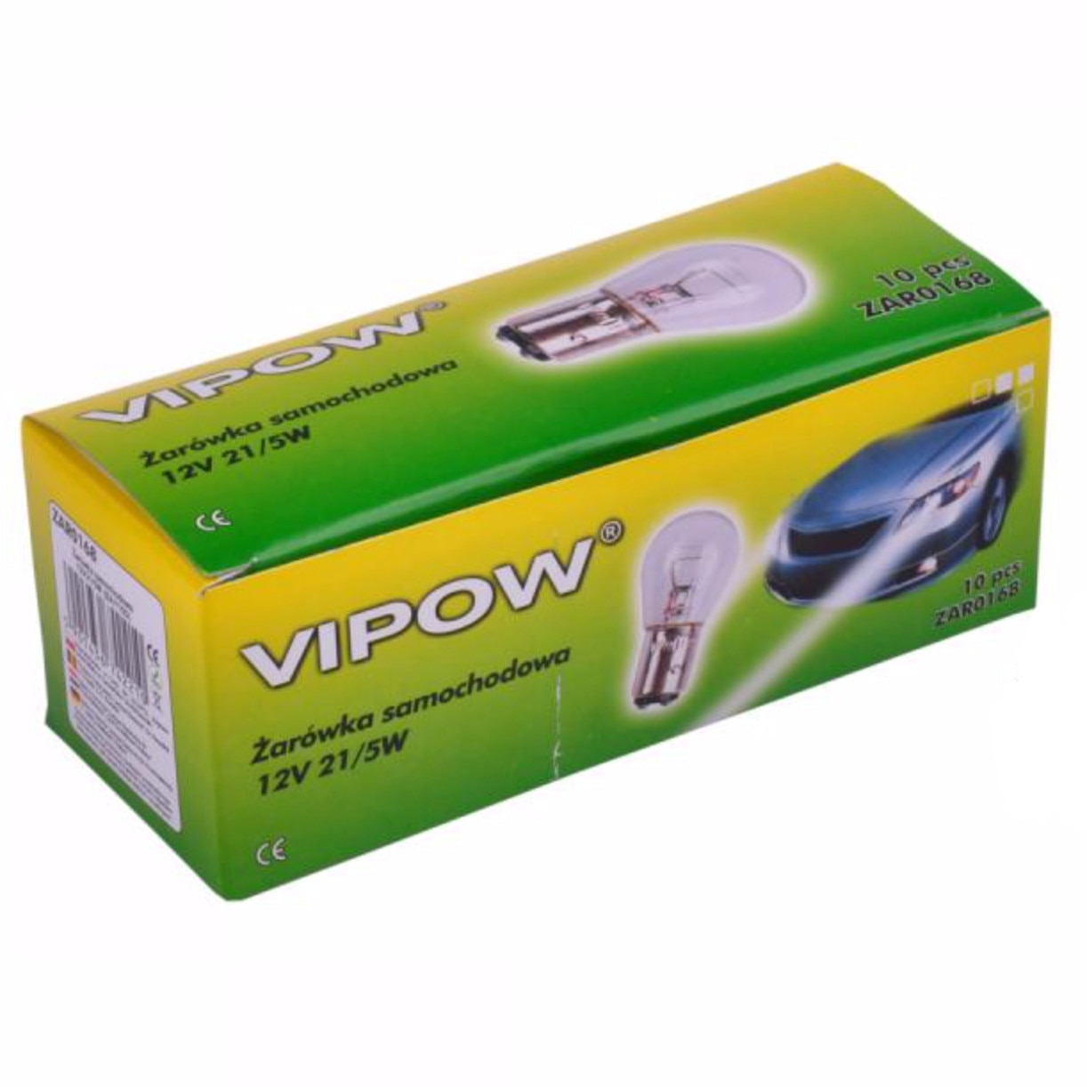 Set 10 becuri auto bay15d 12v 21/5w