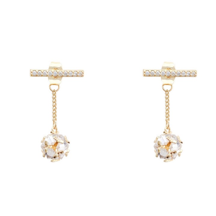 Hosszú fülbevaló, YWD-FMM, arany