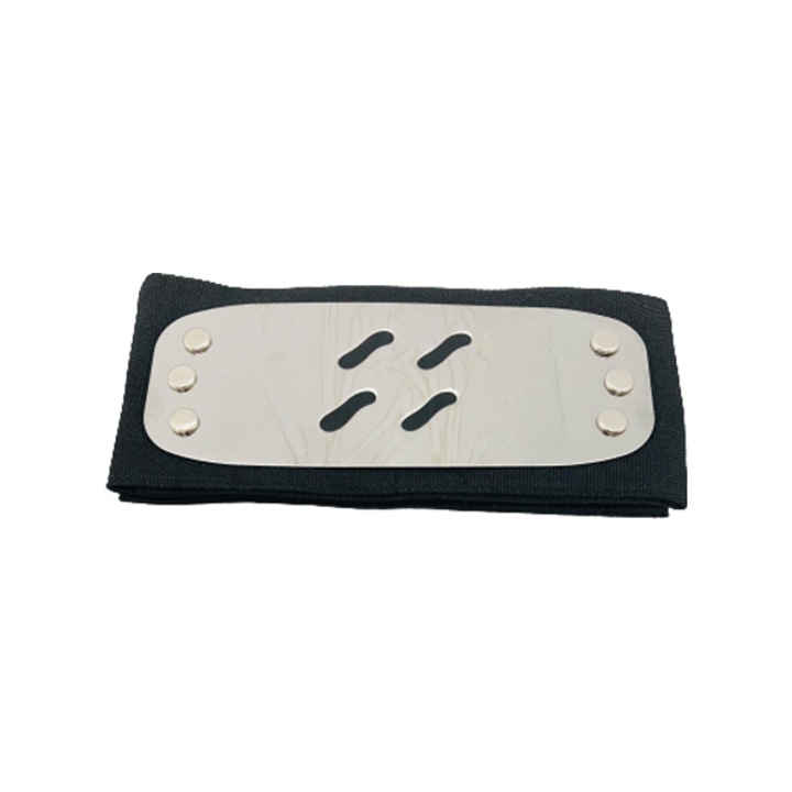 Bandana Naruto, Simbolul cetei, emblema metalica, +3 ani, Shop Like A Pro®