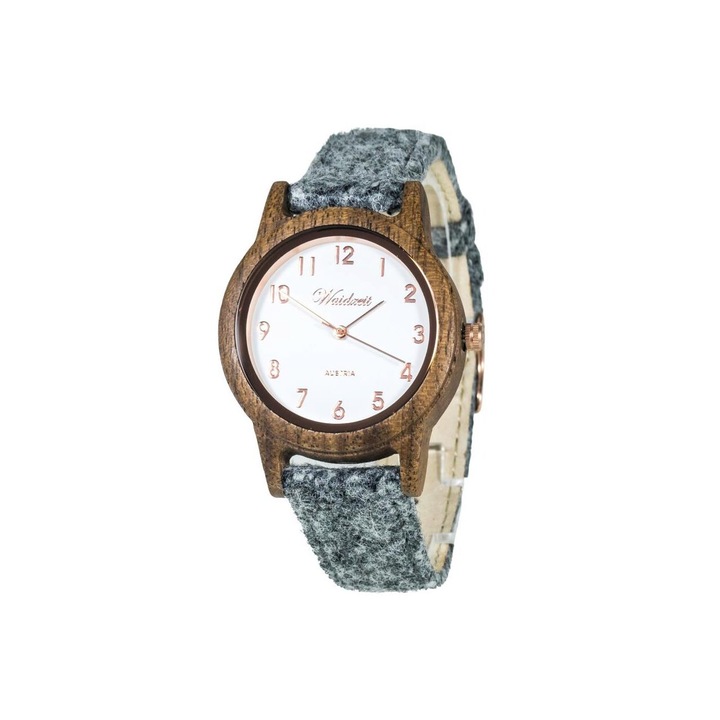 Waidzeit SA03-18LOSG női karóra, Quartz, 37mm, 3ATM, barna