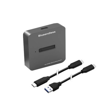 Docking Station pentru SSD M.2 NVMe PCIe, Blueendless SD02, USB Type-C, USB 3.0, Aluminiu, Space Grey Docking Station pentru SSD M.2 NVMe PCIe, Blueendless SD02, USB Type-C, USB 3.0, Aluminiu, Space Grey