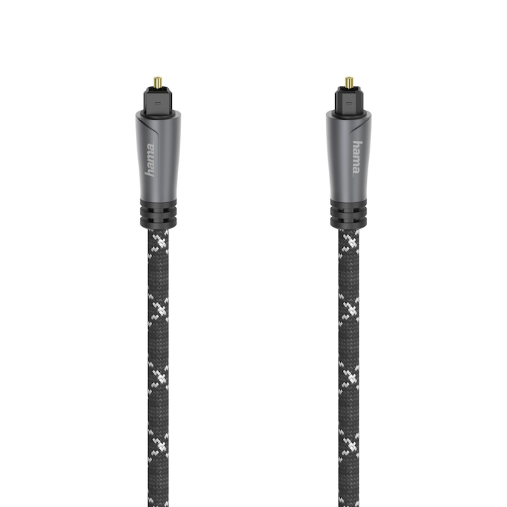 Оптичен кабел Hama 205139, Toslink, 1.5 м