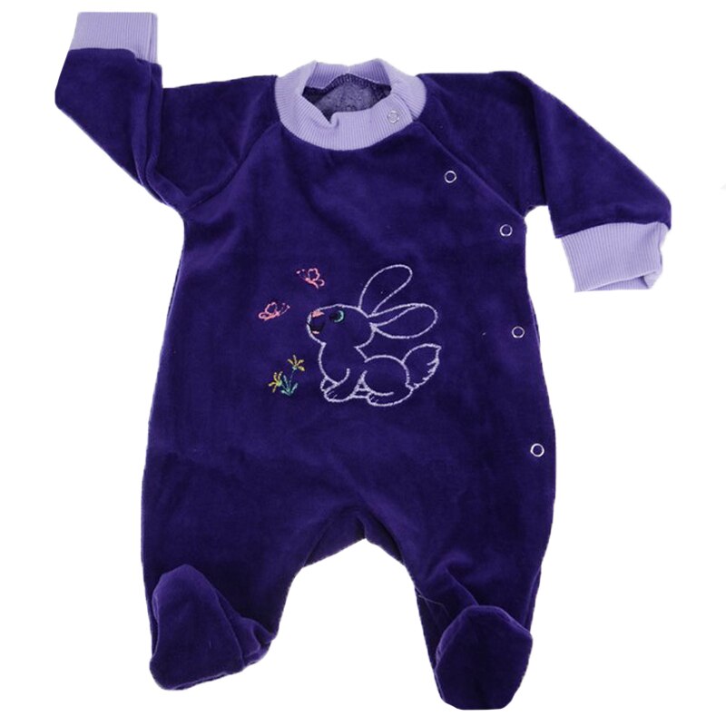 Salopeta cu maneca lunga pentru fete Pifou Model 16 SPCP-23, Mov 50-54 CM