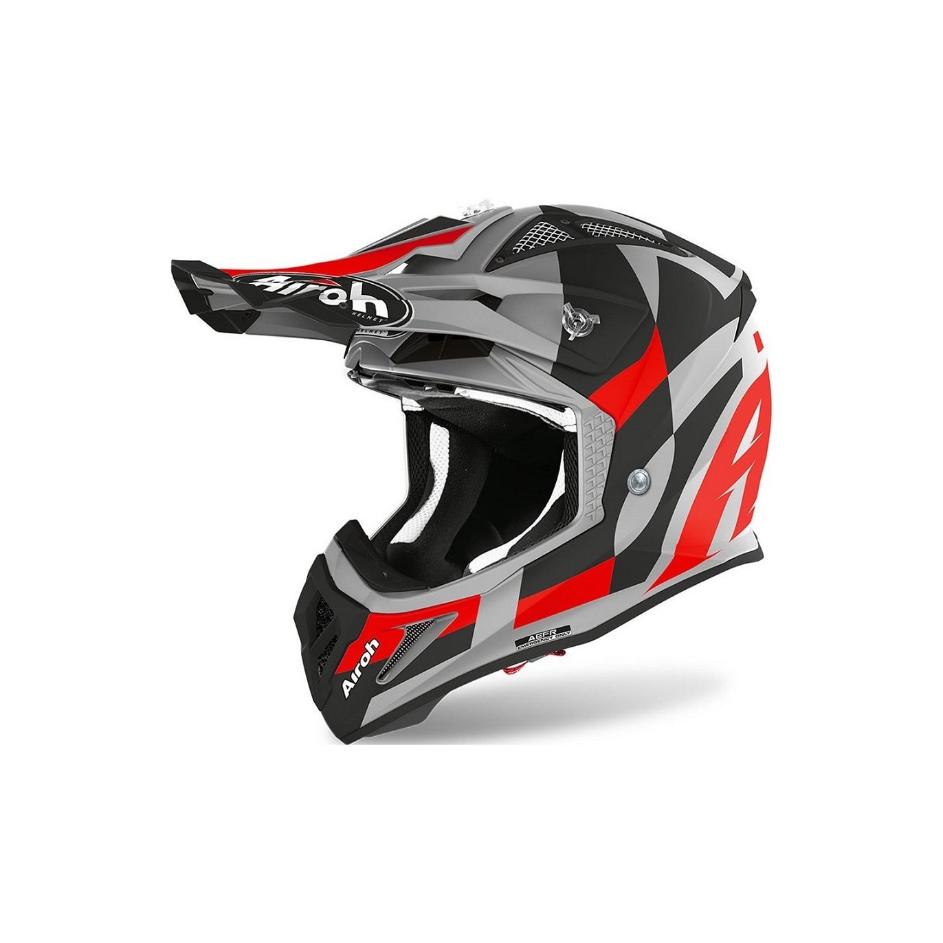 Casca Enduro - Mx Airoh Aviator Ace Trick Rosu Matt XL