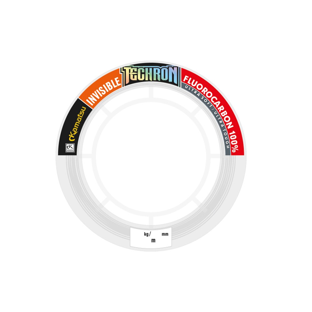 Fir Fluorocarbon 100% Kamatsu Techron Hard Spinning Invisible 10m , 0.88mm, rezistenta 40.51kg