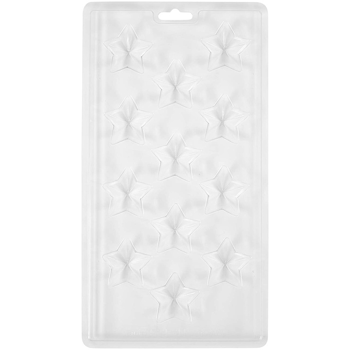 Wilton Cukorka- és csokoládé forma, Csillag alakú, 12 darabhoz