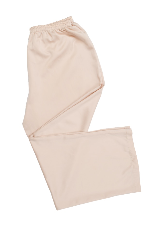 Pantalon dama satin ART 7, Crem, S