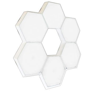 Lampa modulara cu led, activare prin atigere, 9 piese, prindere magnetica, lumina alba, CLD- CareLoveDevotion Lampa modulara cu led, activare prin atigere, 9 piese, prindere magnetica, lumina alba, CLD- CareLoveDevotion