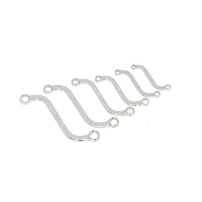 Set 5 chei tip-bucla, deschidere maxima 19mm, material dur, Barste