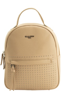 Rucsac Ella Icon de Dama Rosie Bej, 24X28X11 CM Rucsac Ella Icon de Dama Rosie Bej, 24X28X11 CM
