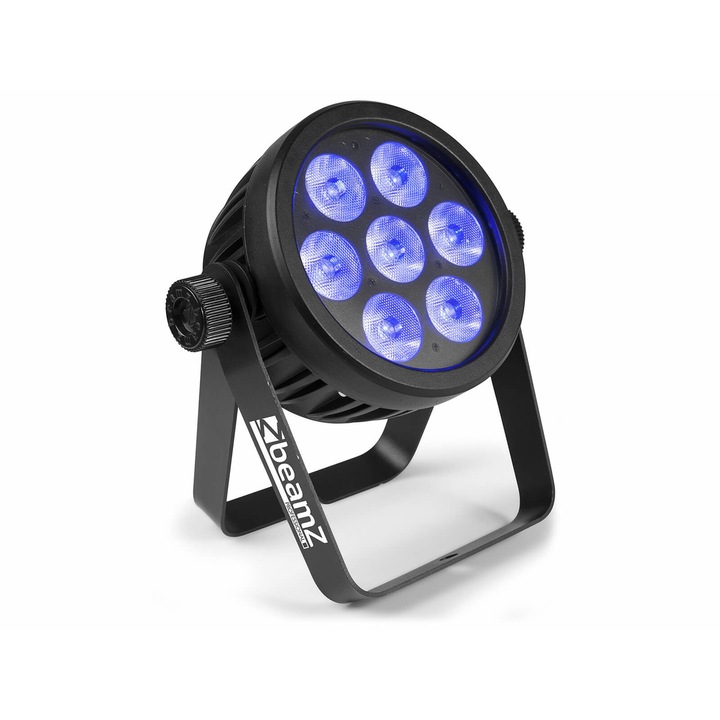 BeamZ BAC500 Alumínium házas ProPAR lámpa (7x14W) Multicolor + UV LED