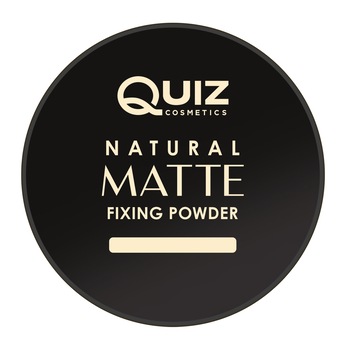 Pudra pulbere translucida mata pentru fixarea machiajului, Quiz, 1.08 g Pudra pulbere translucida mata pentru fixarea machiajului, Quiz, 1.08 g