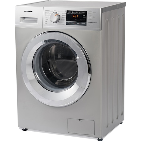 Masina de spalat Heinner HWM-M7014SE+++, 7 kg, 1400 RPM, Clasa E, Start intarziat, Selector viteza centrifugare si temperatura de spalare, Argintiu