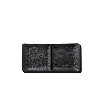 Platou doua sectiuni 27 X 13 CM SlateStone Platou doua sectiuni 27 X 13 CM SlateStone