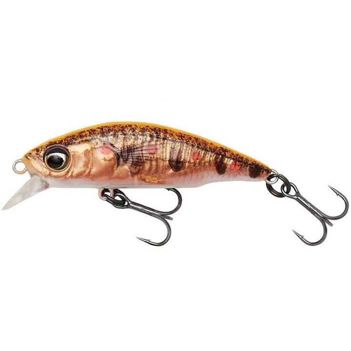 Vobler Savage Gear 3D Sticklebait Twitch 4.5cm 4G Fluo Orange Copper