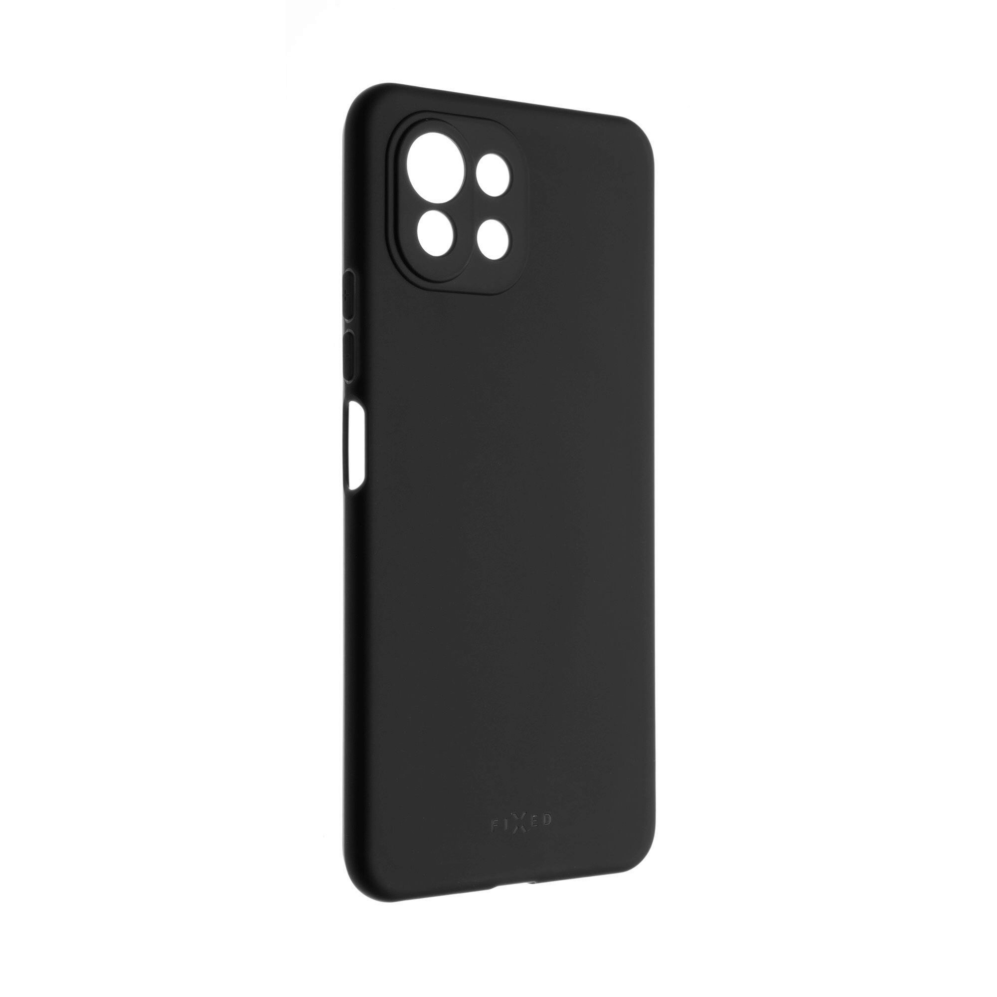 Husa de protectie spate Fixed Story pentru Xiaomi Mi 11 Lite/Mi 11 Lite 5G, negru