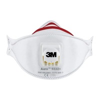 set 10 x masti de protectie respiratorie ffp3 3m cu supapa  valva aura 9332 certificate ce imagen 39_1_
0