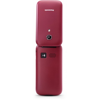 Telefon mobil, Panasonic KX-TU400EXR, Single SIM, 1GB RAM, Rosu Telefon mobil, Panasonic KX-TU400EXR, Single SIM, 1GB RAM, Rosu