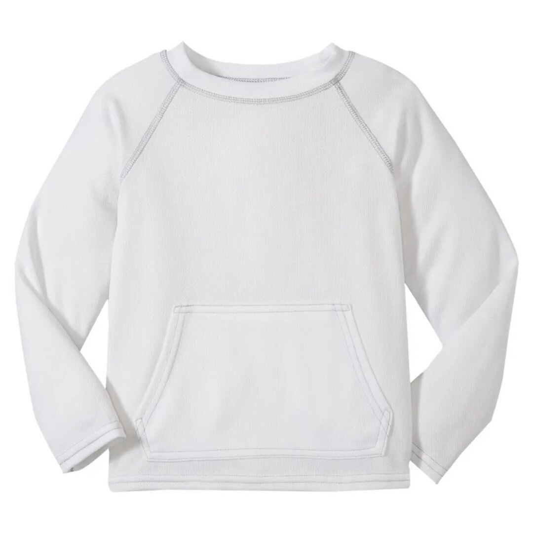 Bluza tehnica white SPF50+ Breatheasy Stay Cool iPlay Green Sprouts 3-4 ani (3T/4T)