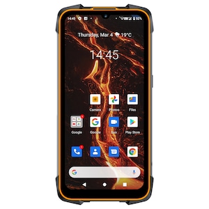 Telefon Mobil Cubot KING KONG 5 PRO, Dual SIM, 64GB, 4GB RAM, 4G, Negru/Portocaliu
